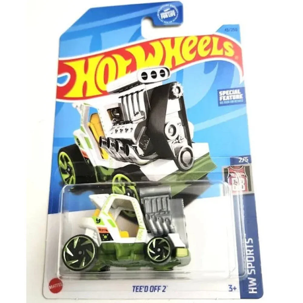 Hot Wheels Tee'd Off 2 WHITE HW Sports 2/5 43/250